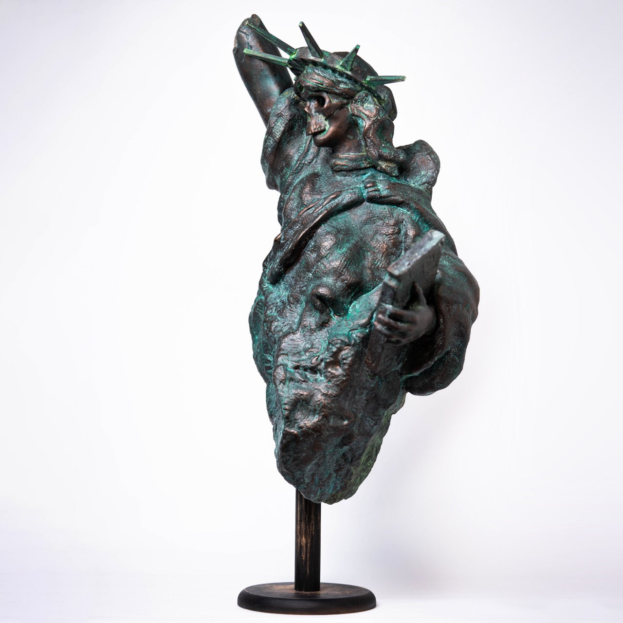 Statue of Liberty- MAKE LOVE NOT WAR