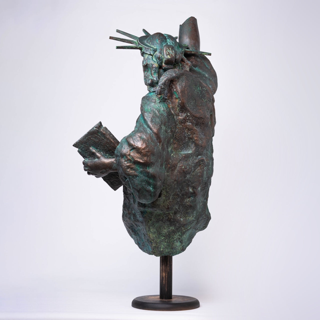 Statue of Liberty- MAKE LOVE NOT WAR