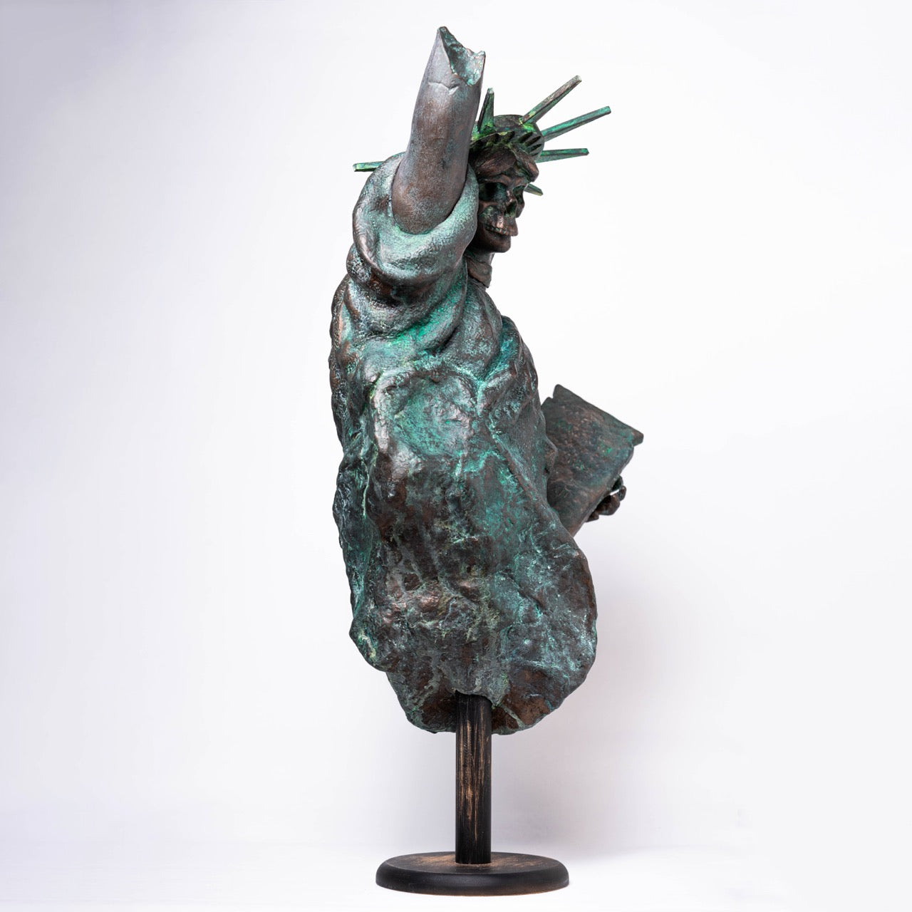 Statue of Liberty- MAKE LOVE NOT WAR