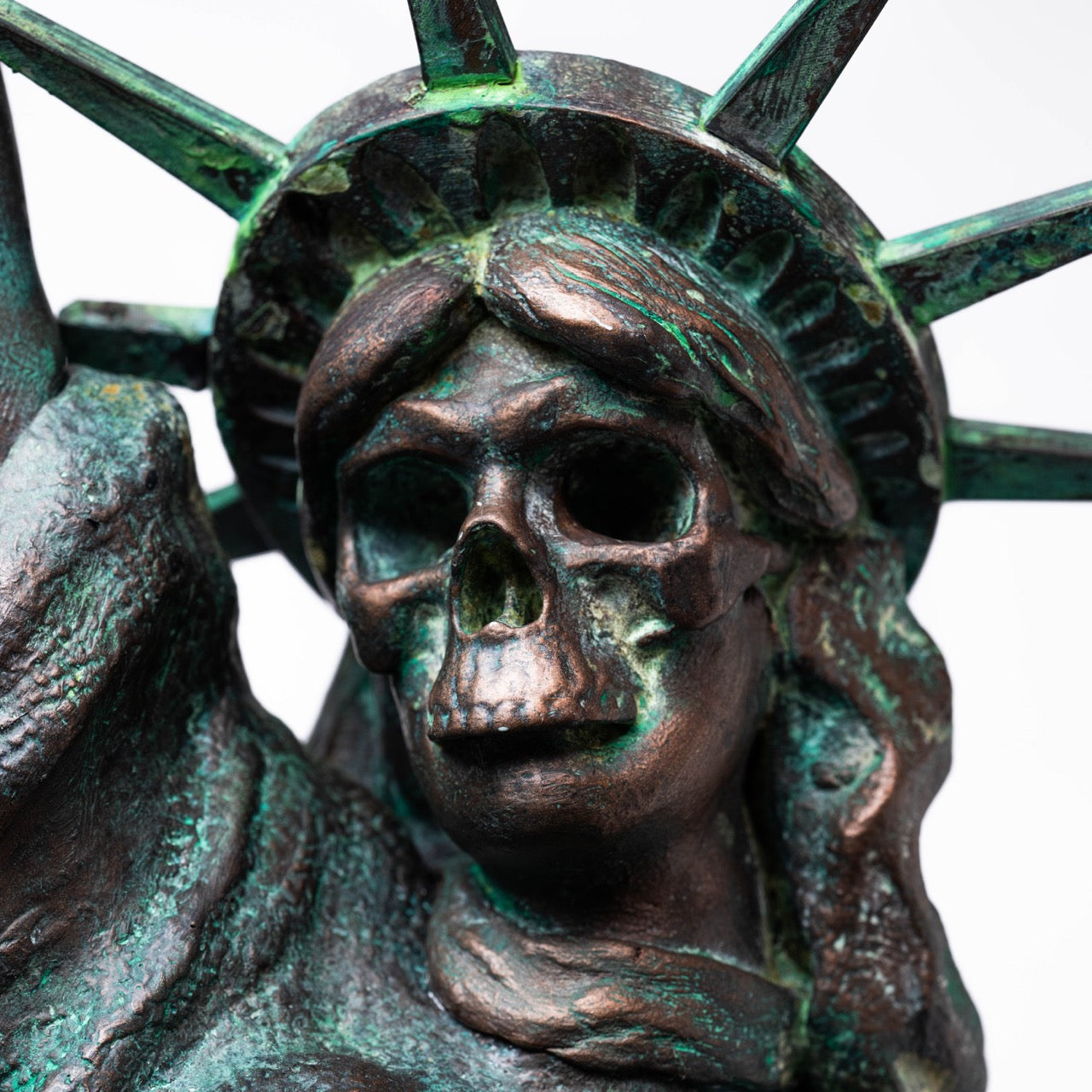 Statue of Liberty- MAKE LOVE NOT WAR