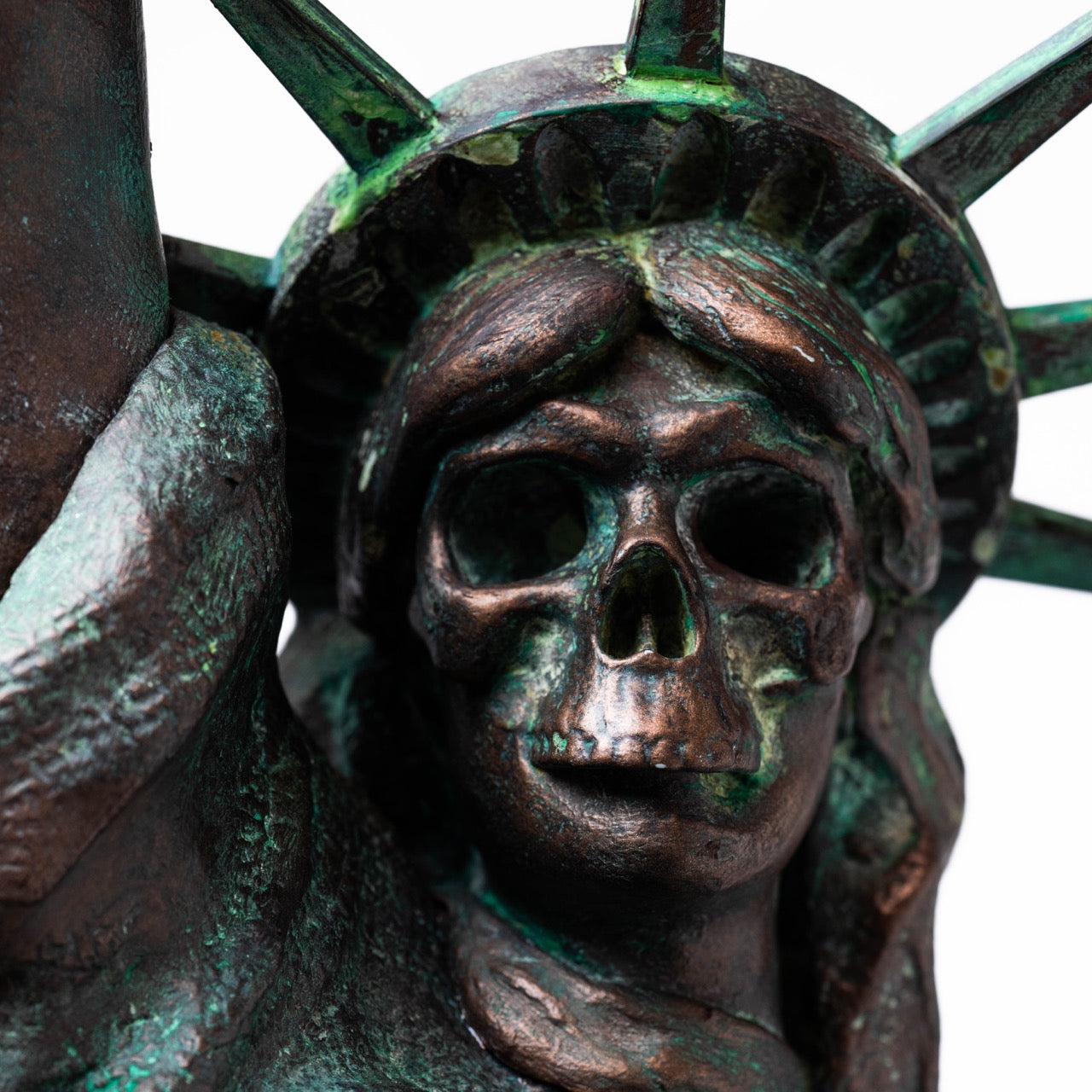 Statue of Liberty- MAKE LOVE NOT WAR