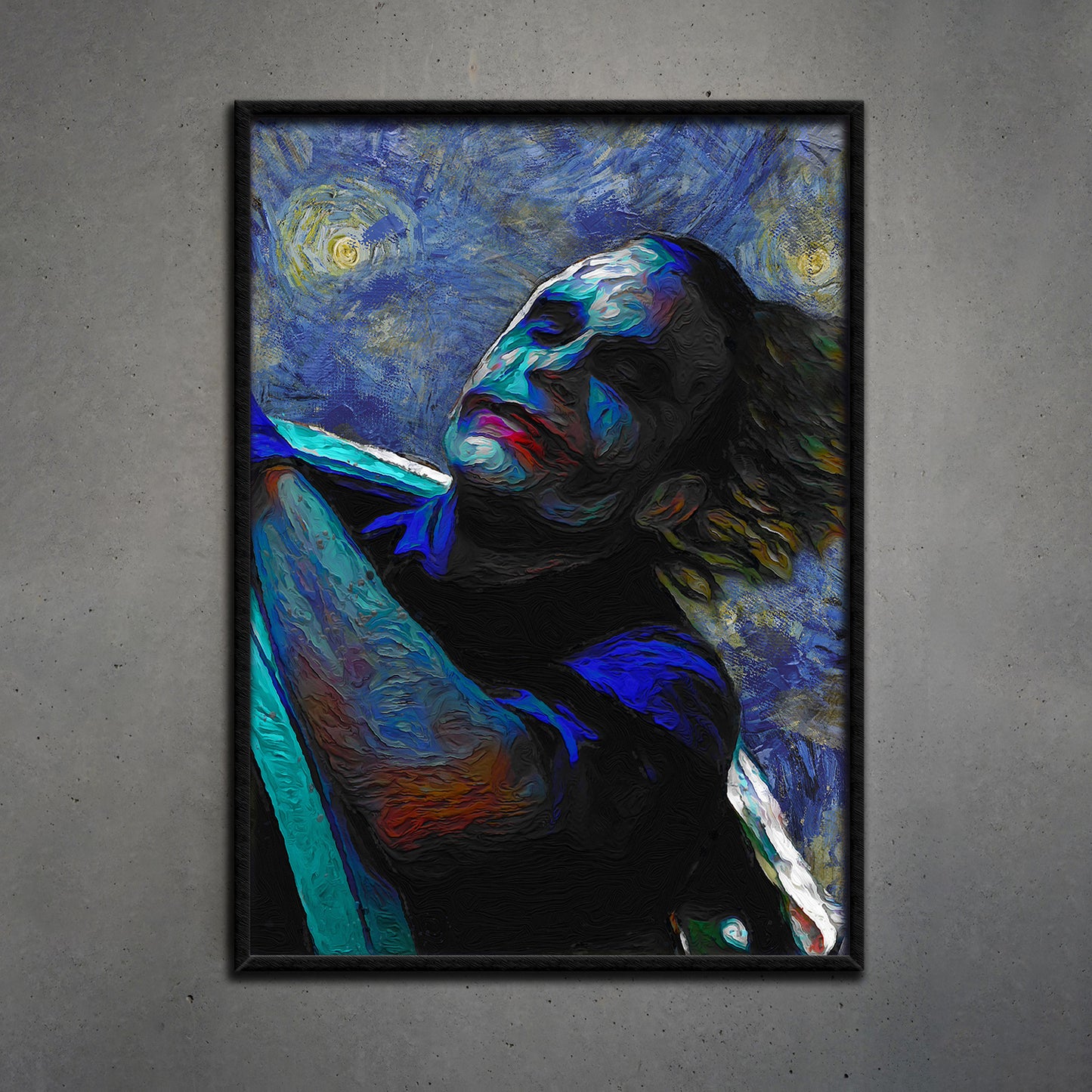 Joker in The Van Gogh Night
