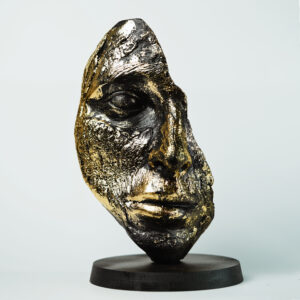 Brocken Face Black GOLD